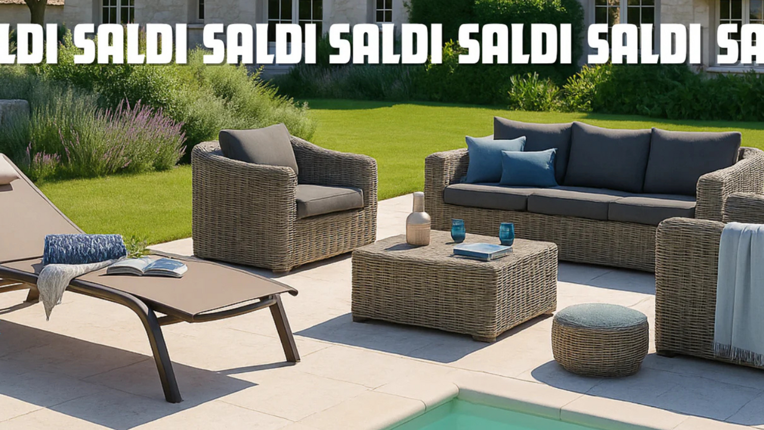 Saldi Gelsomino Home arredamento esterno giardino e piscina