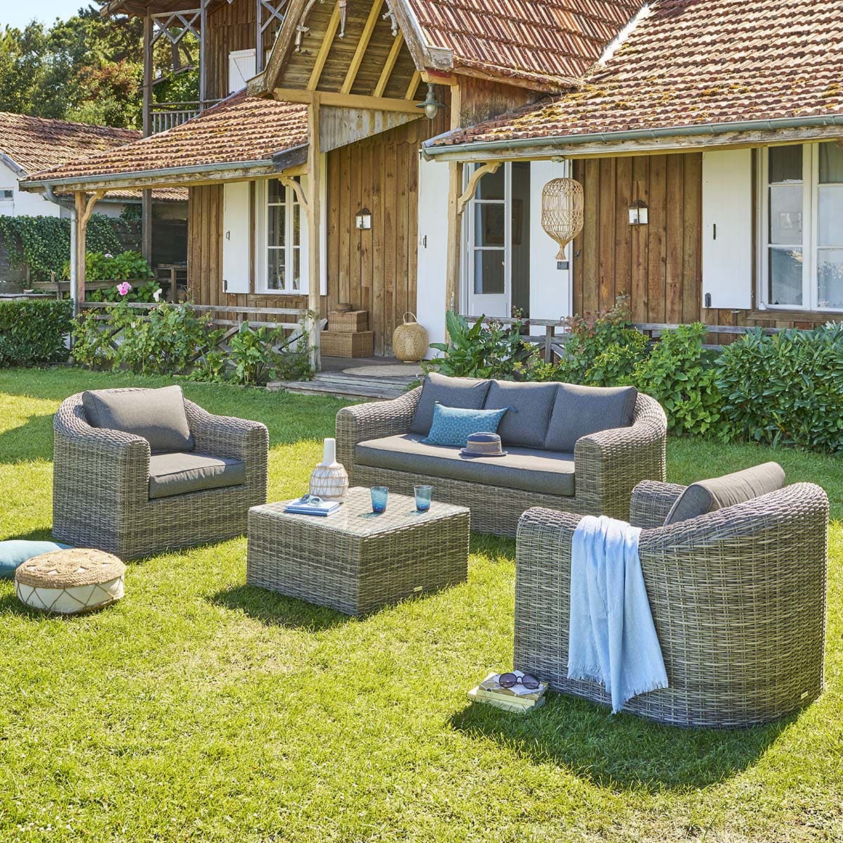 Salotto Moorea Terre d'Ombre