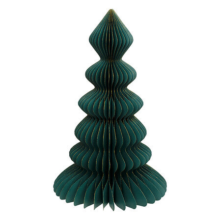 Albero di Natale decorativo in carta verde 180 cm