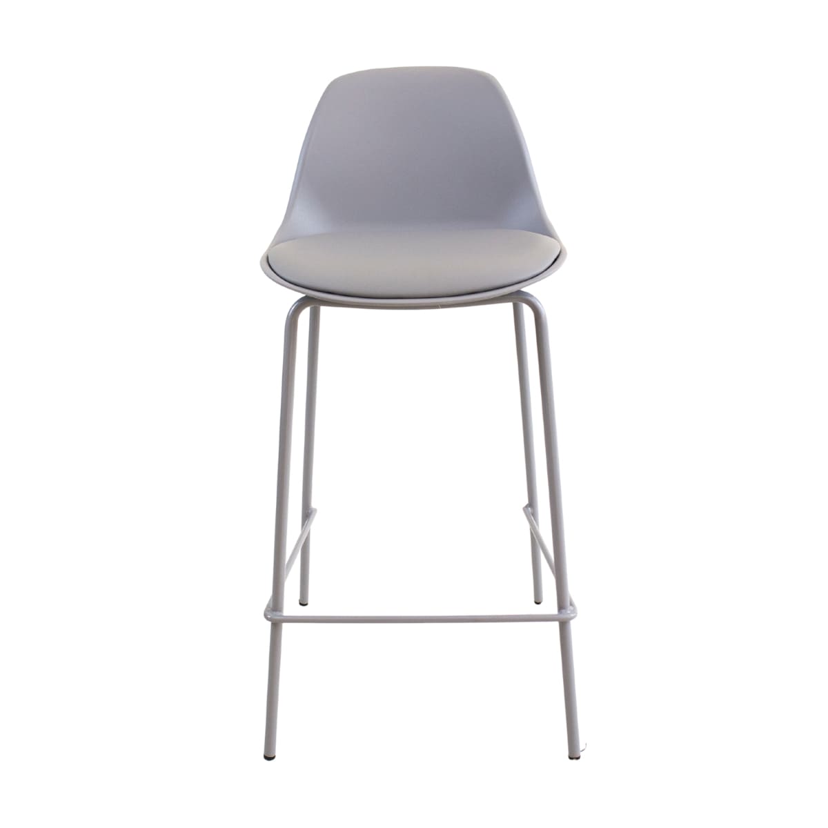 Sgabello Flora Grigio