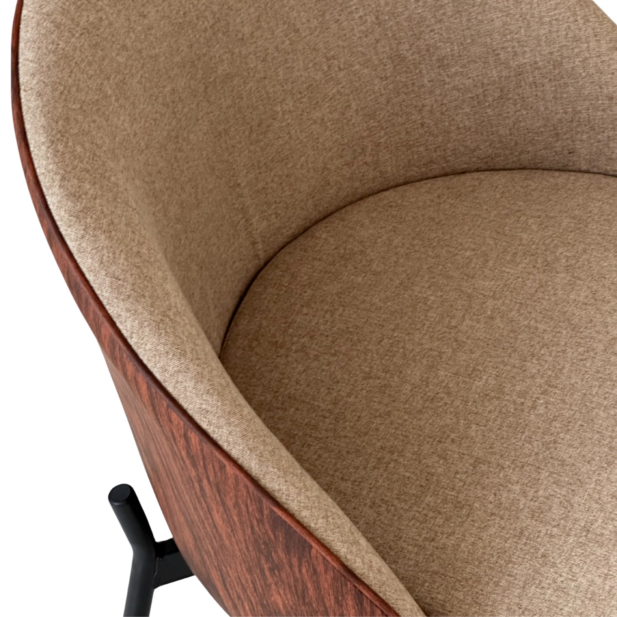 Sedia Narvia marrone