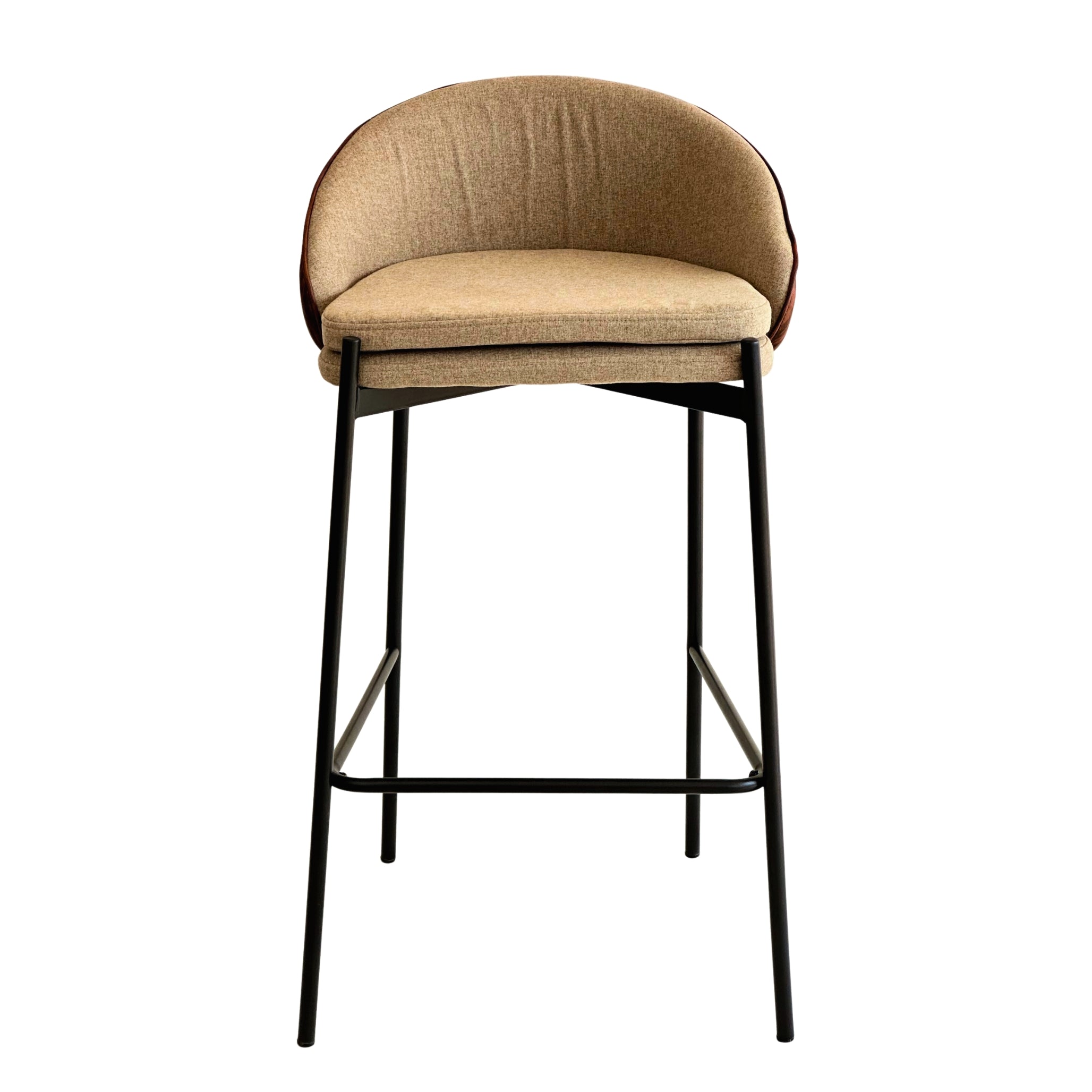 Sgabello Narvia marrone