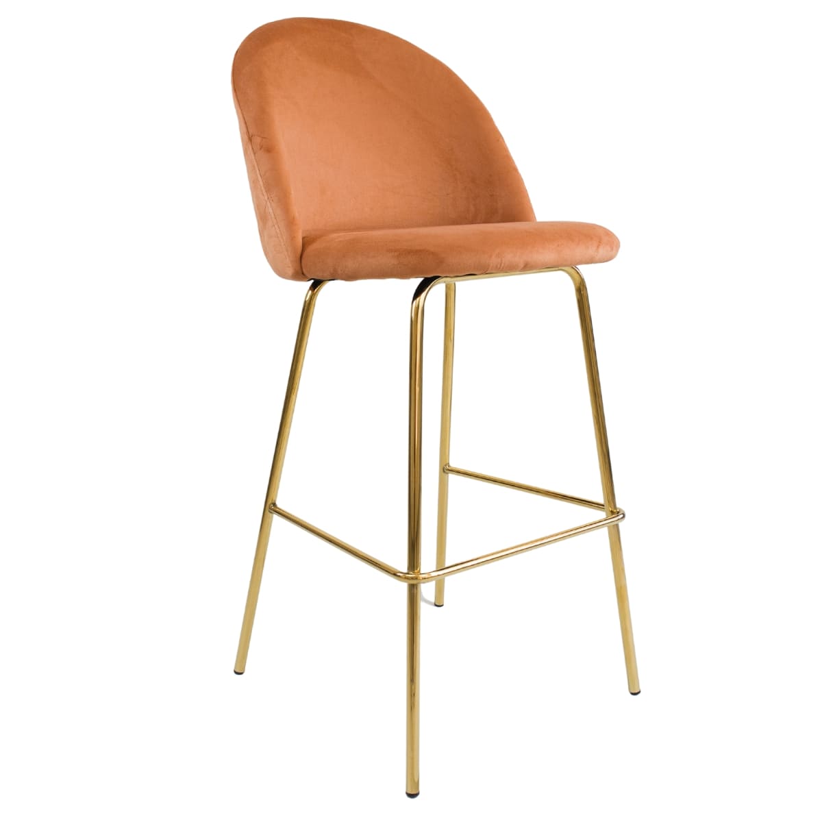 Sgabello Melanie Rosa Arancio