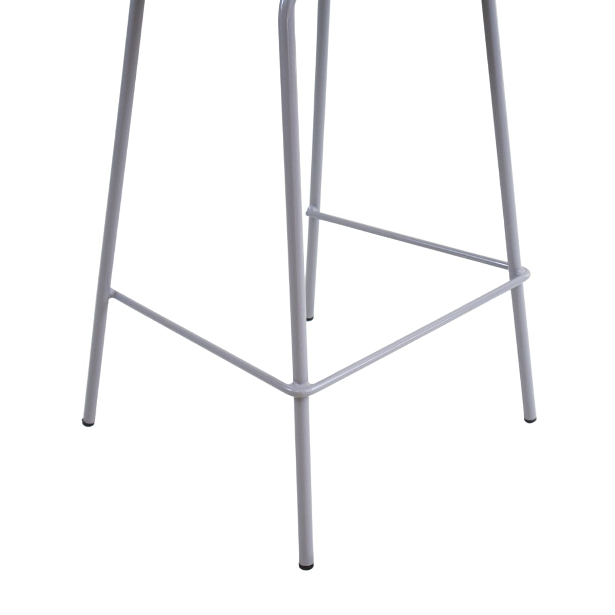 Sgabello Flora Grigio