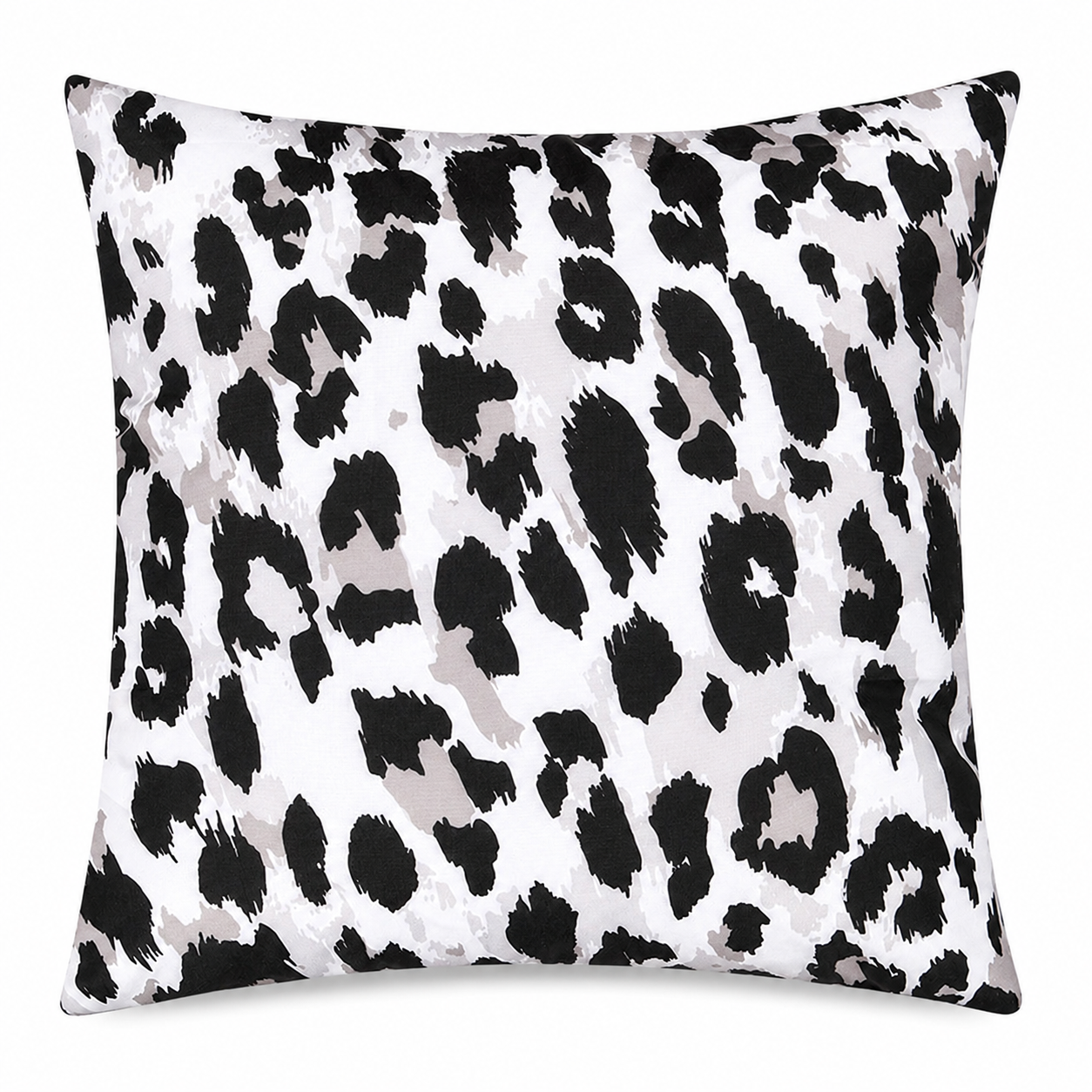 Cuscino da esterno fantasia animalier leopardata bianco e nero 45x45 cm – Felindra