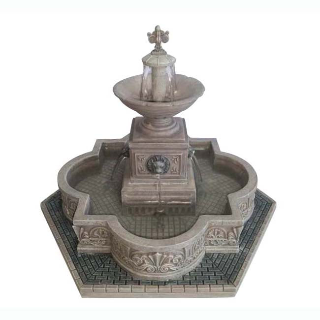 Modular Plaza Fountain con Adattatore
