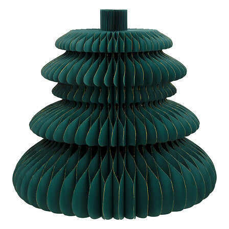 Albero di Natale decorativo in carta verde 180 cm