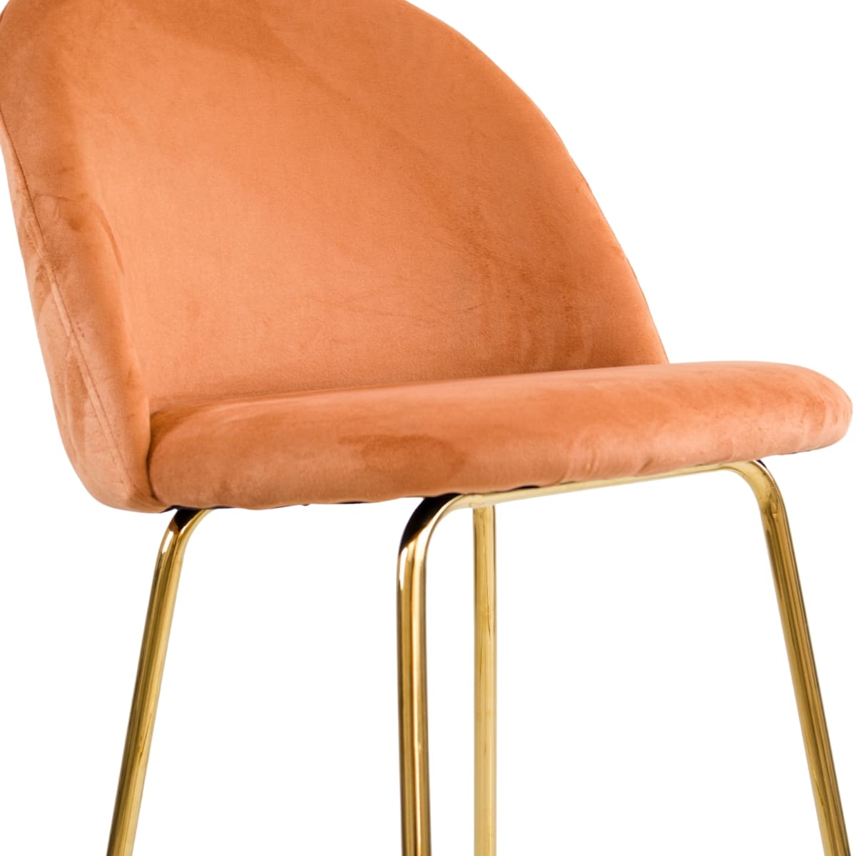 Sgabello Melanie Rosa Arancio