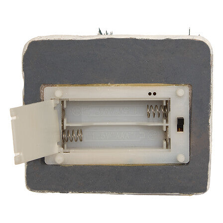 Villaggio natalizio luminoso LED in poliresina – modelli assortiti