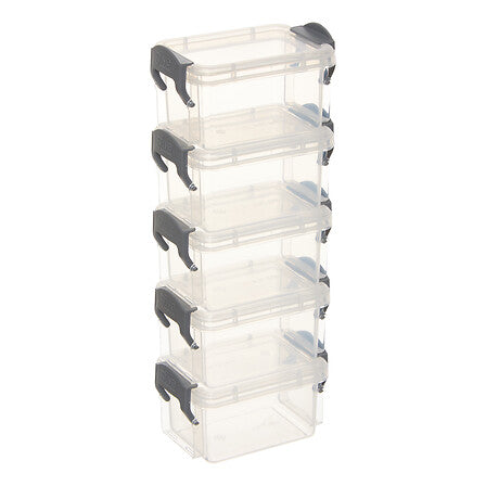 Mini contenitori trasparenti con chiusura a clip – assortiti