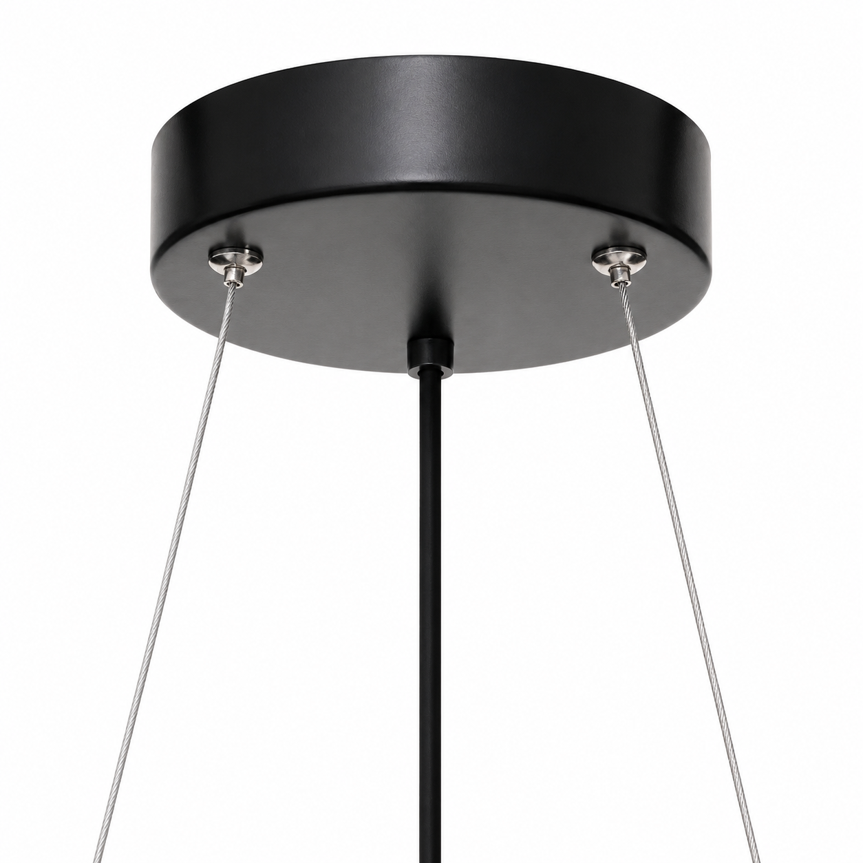 Lampada a sospensione LED ad anello in bambù naturale – Finn