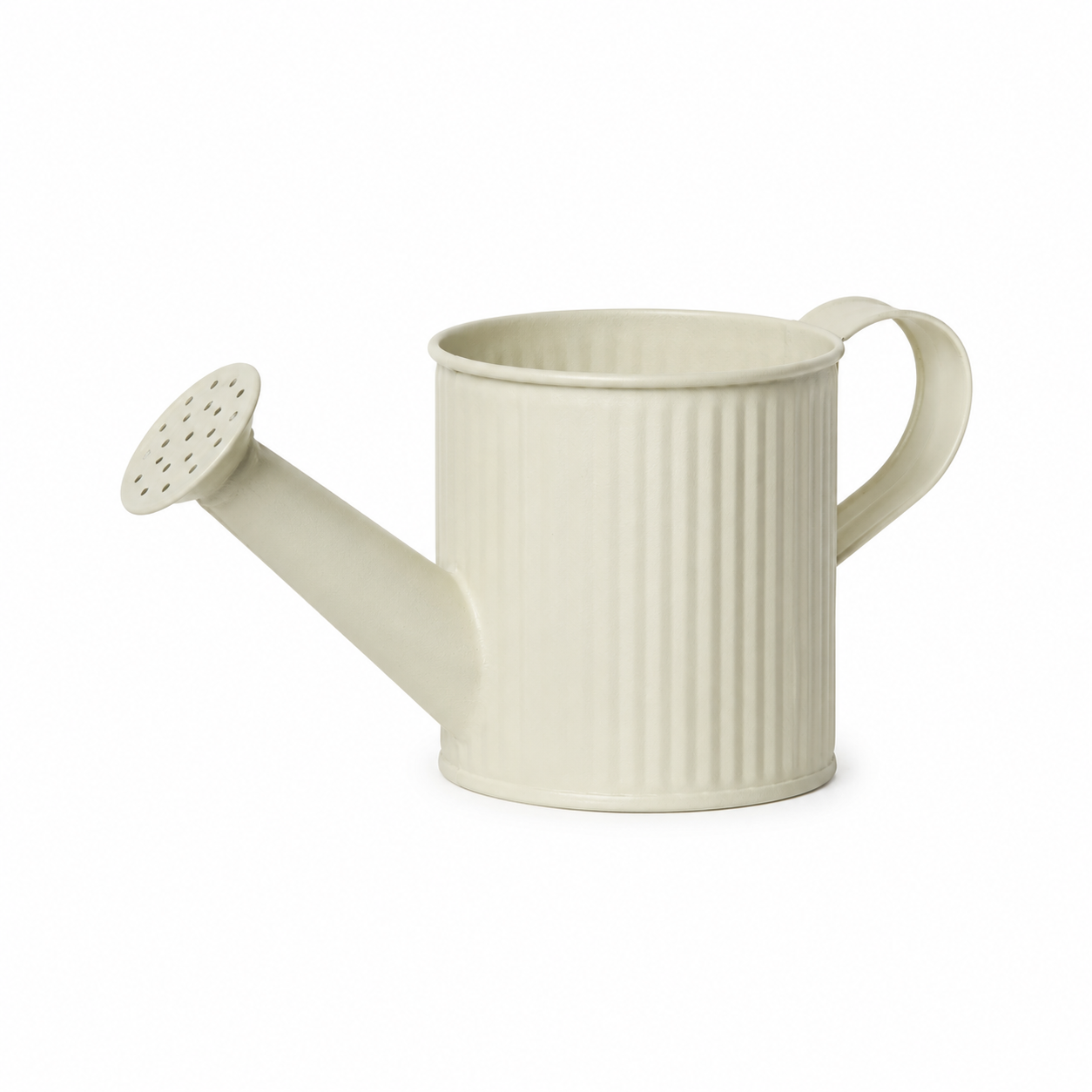 Planter decorativo a forma di annaffiatoio in zinco opaco colori assortiti