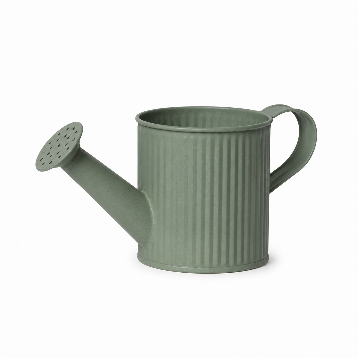 Planter decorativo a forma di annaffiatoio in zinco opaco colori assortiti