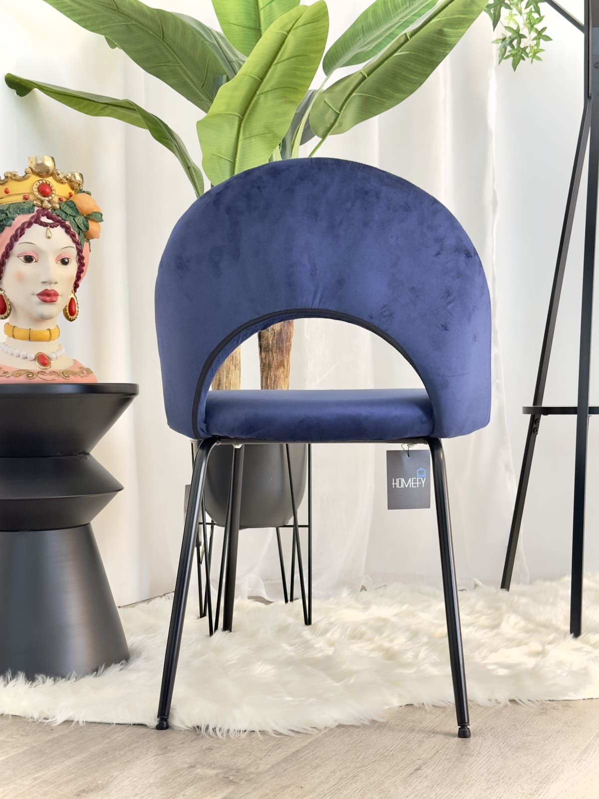 Sedia Astra Blu Navy