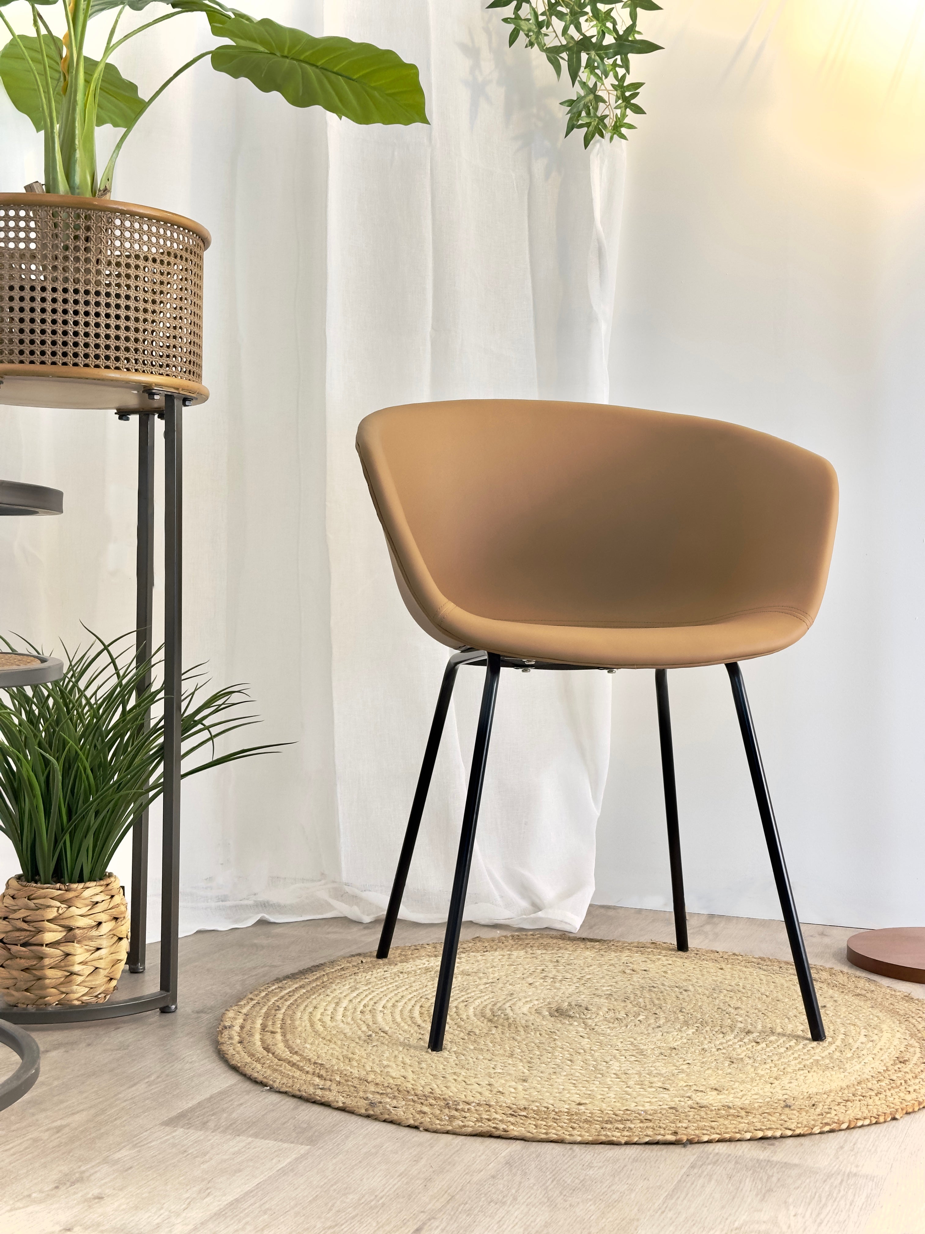 Sedia Kalo Marrone