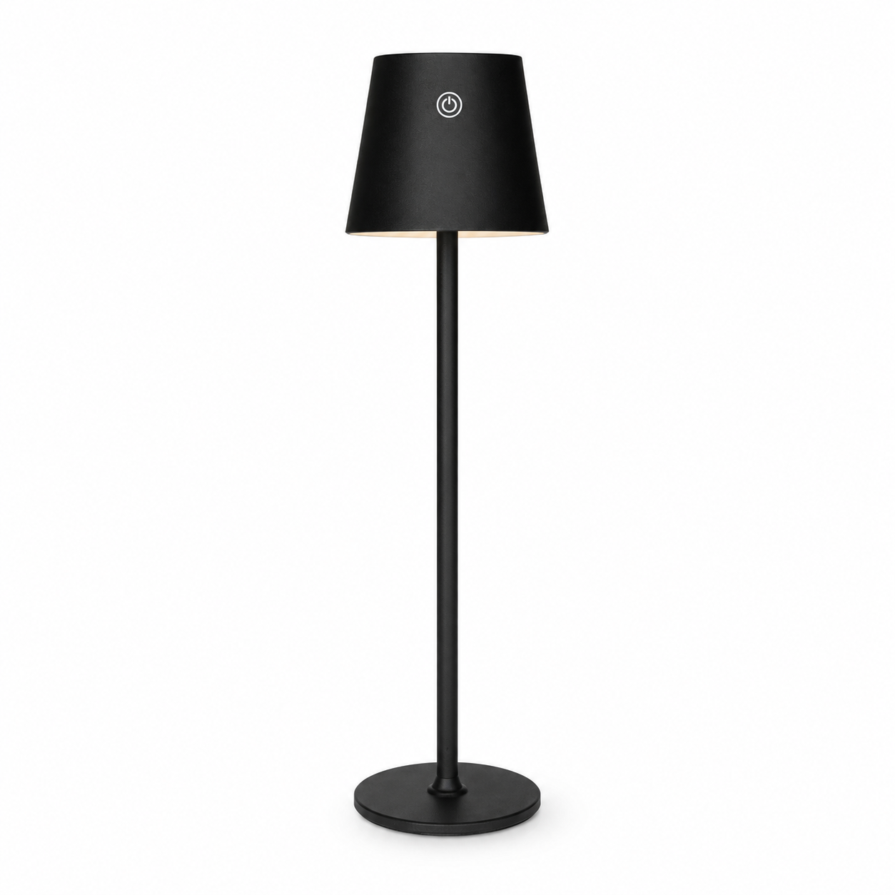 Lampada da tavolo solare LED con luce regolabile - black