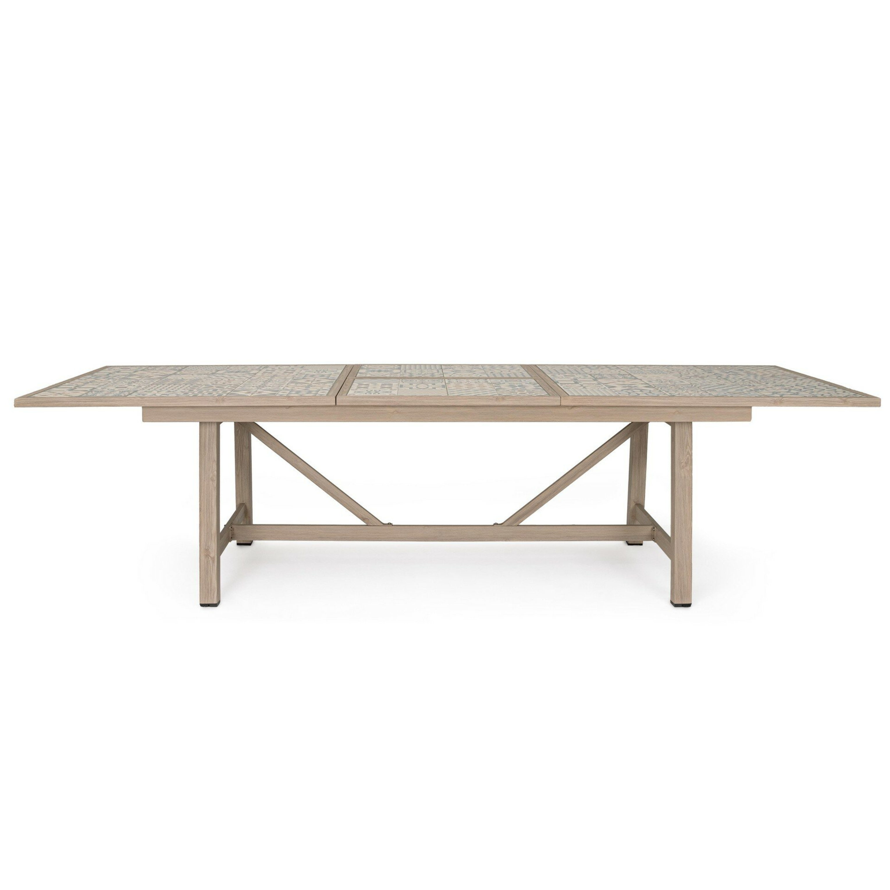 Tavolo outdoor allungabile fino a 285 cm – Kalimera Timber – arredo esterno elegante