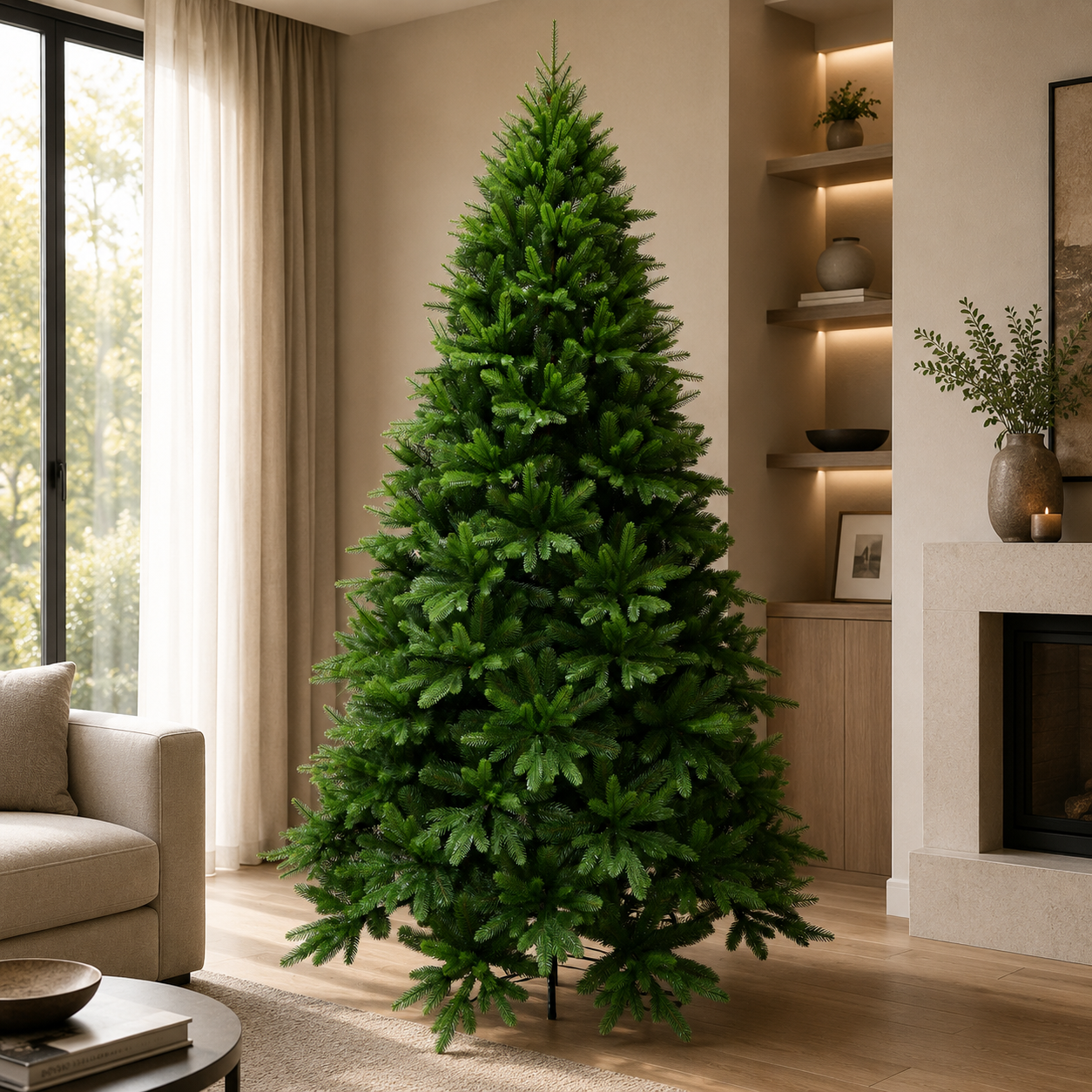 Albero di Natale Bristen classico 210 cm