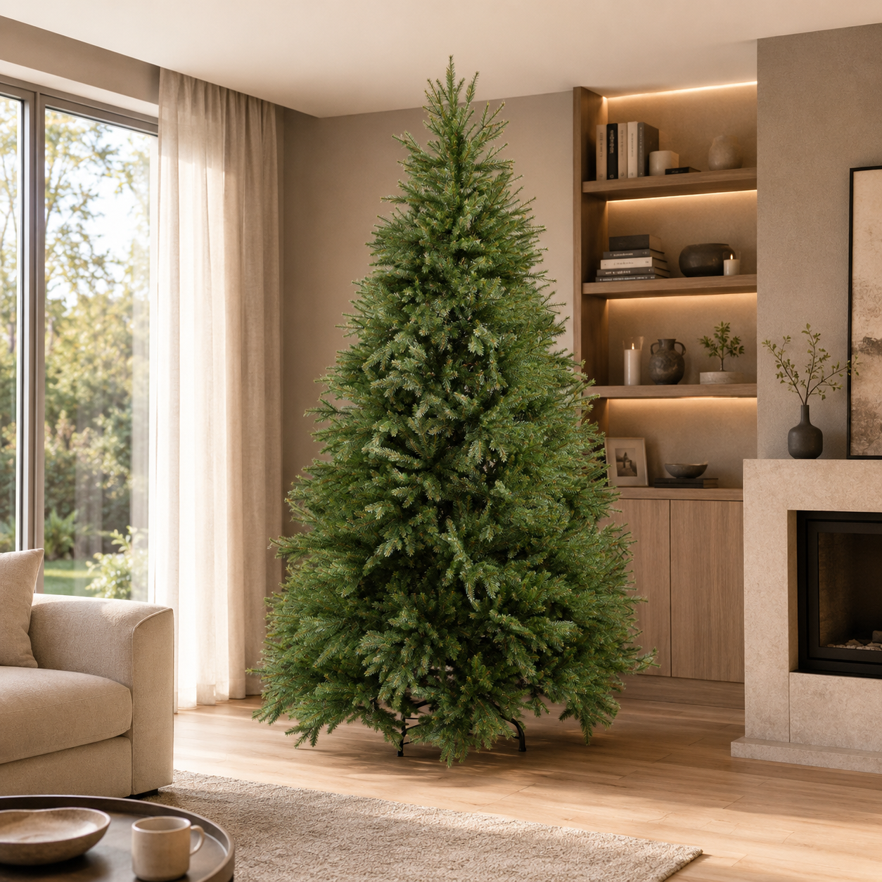 Albero di Natale Lincoln classico 240 cm