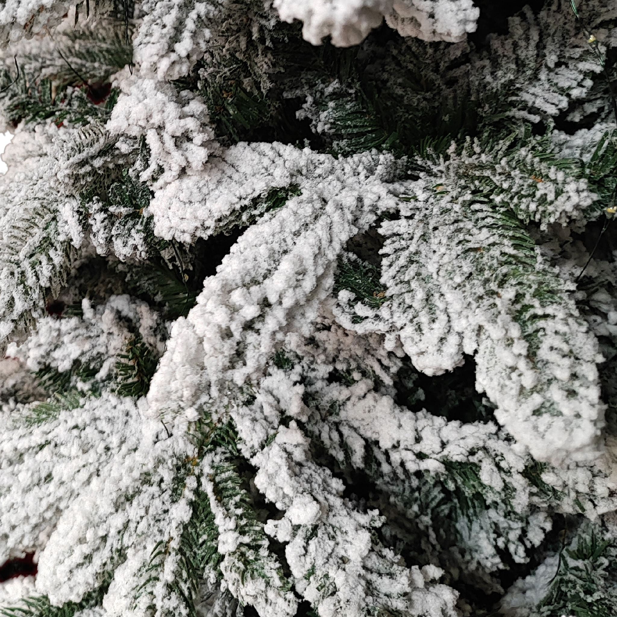 Albero di Natale Baden innevato 240 cm