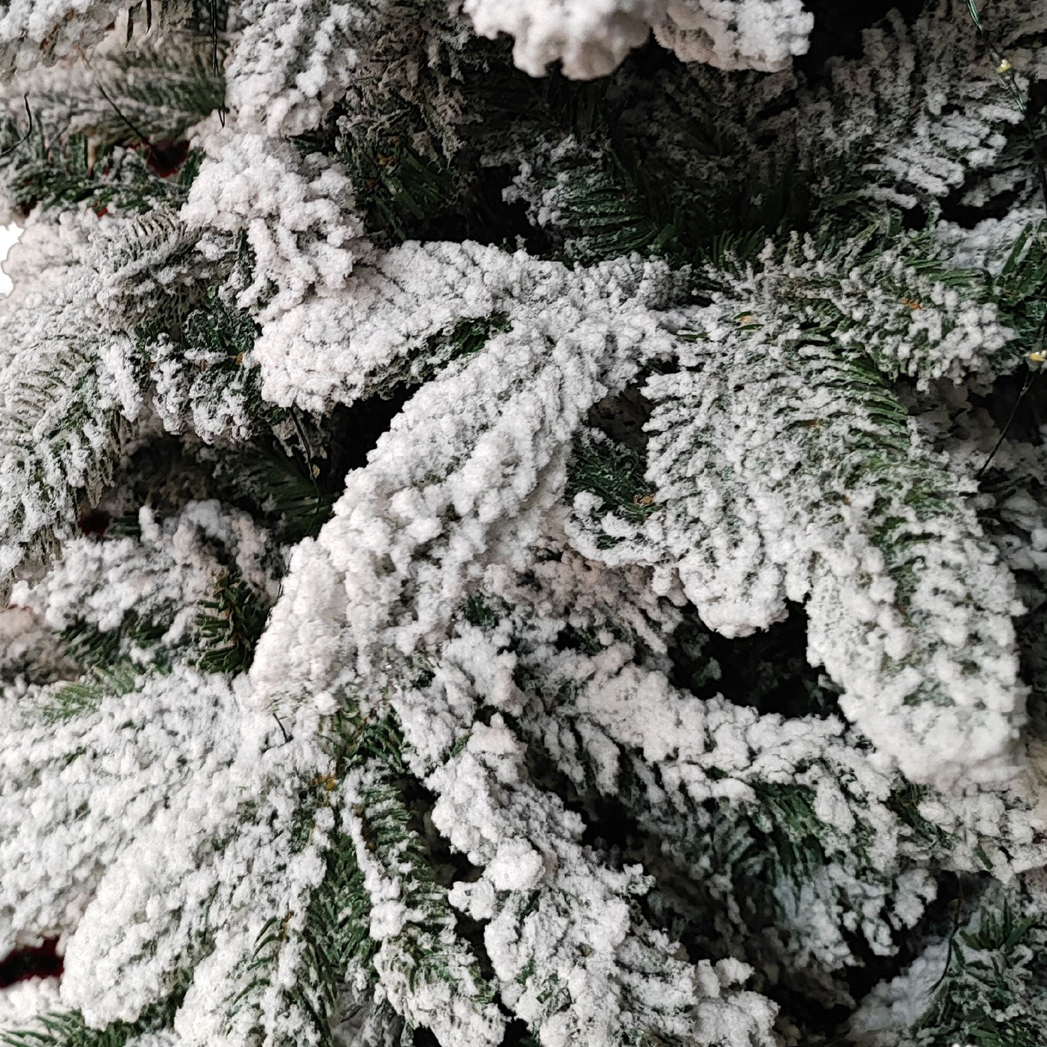 Albero di Natale Baden innevato 180 cm