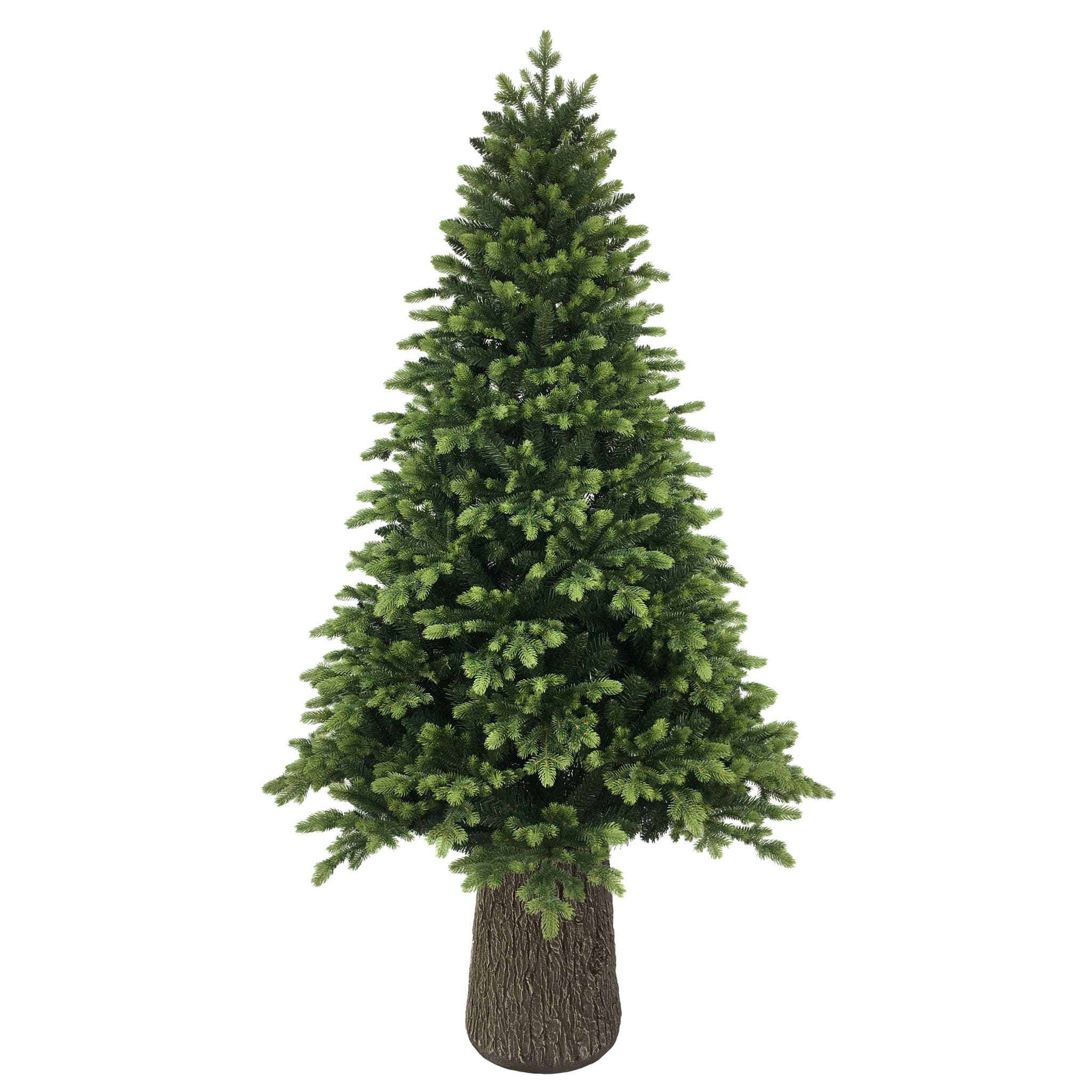 Albero di Natale Gilley con tronco 210 cm