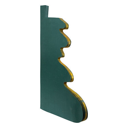 Albero di Natale decorativo in carta verde 180 cm