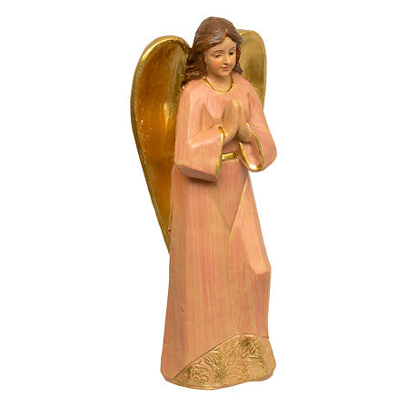 Presepe in resina con 10 personaggi fino a 15 cm