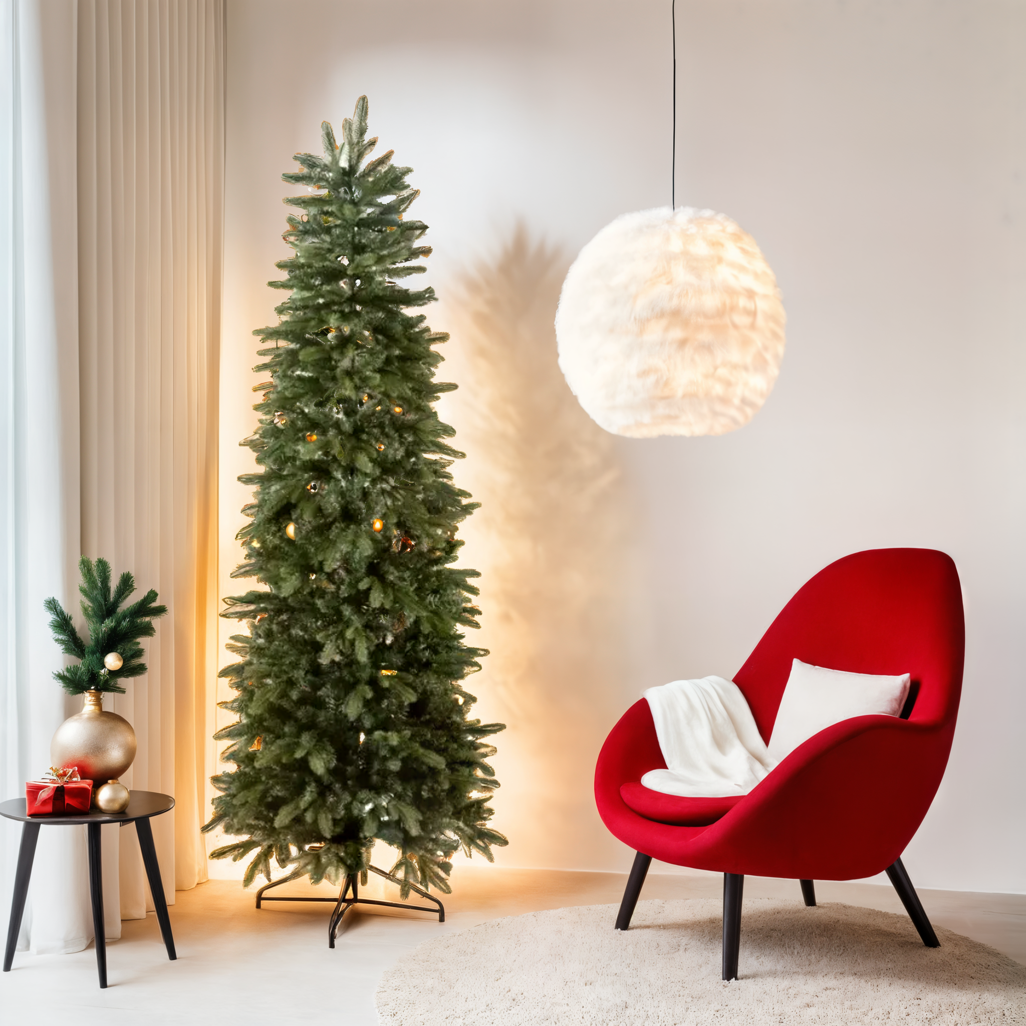 Albero di Natale Baden classico 210 cm