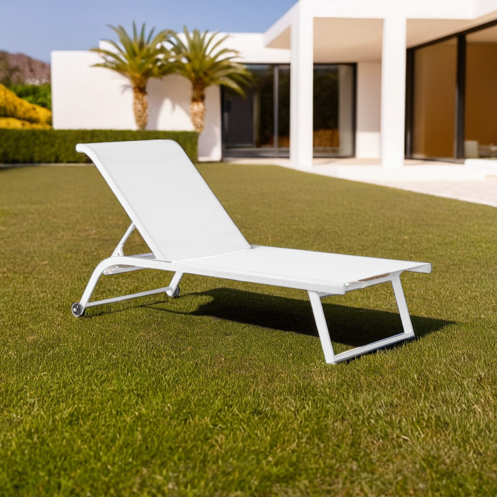 Lettino Taylor bianco