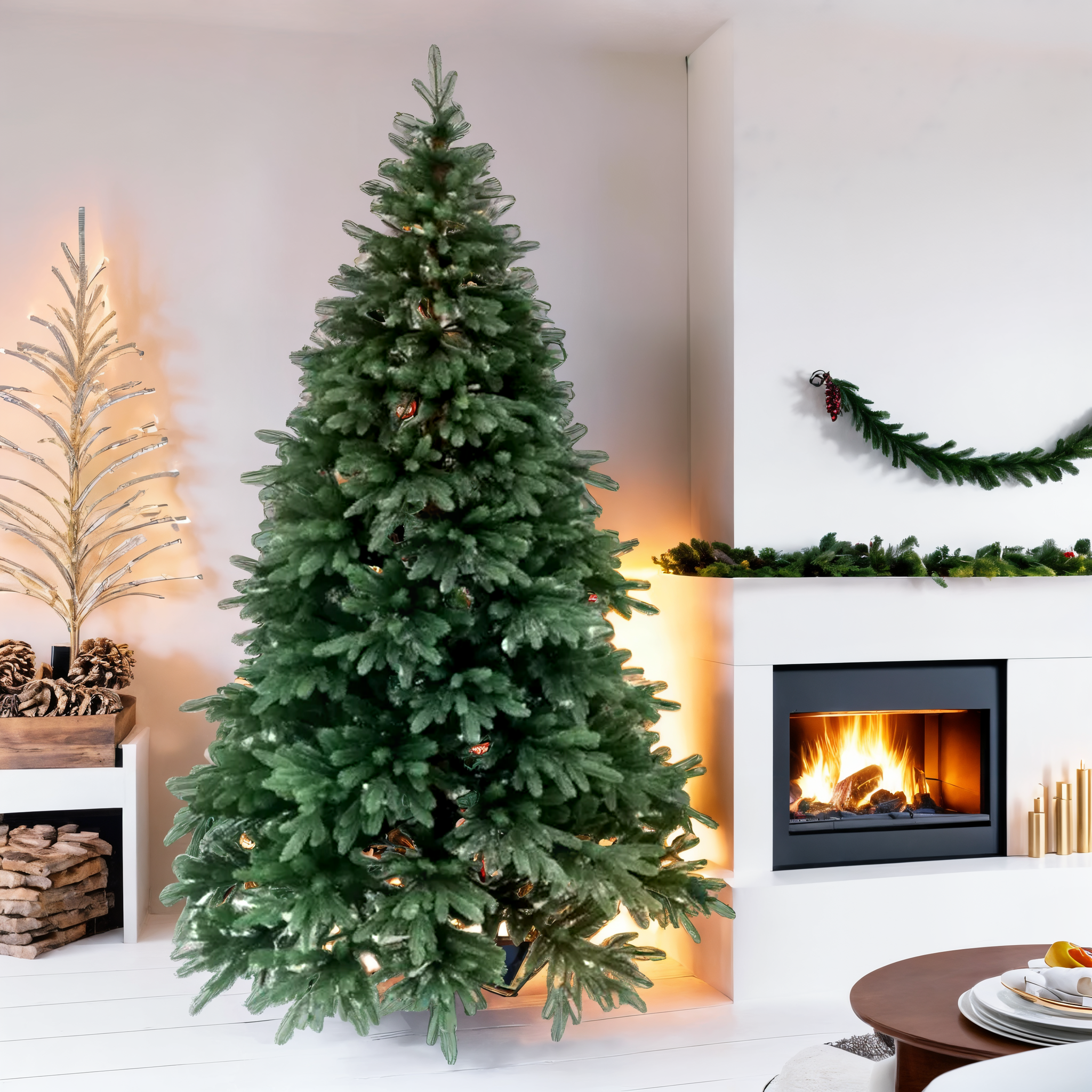 Albero di Natale Bristen classico 240 cm