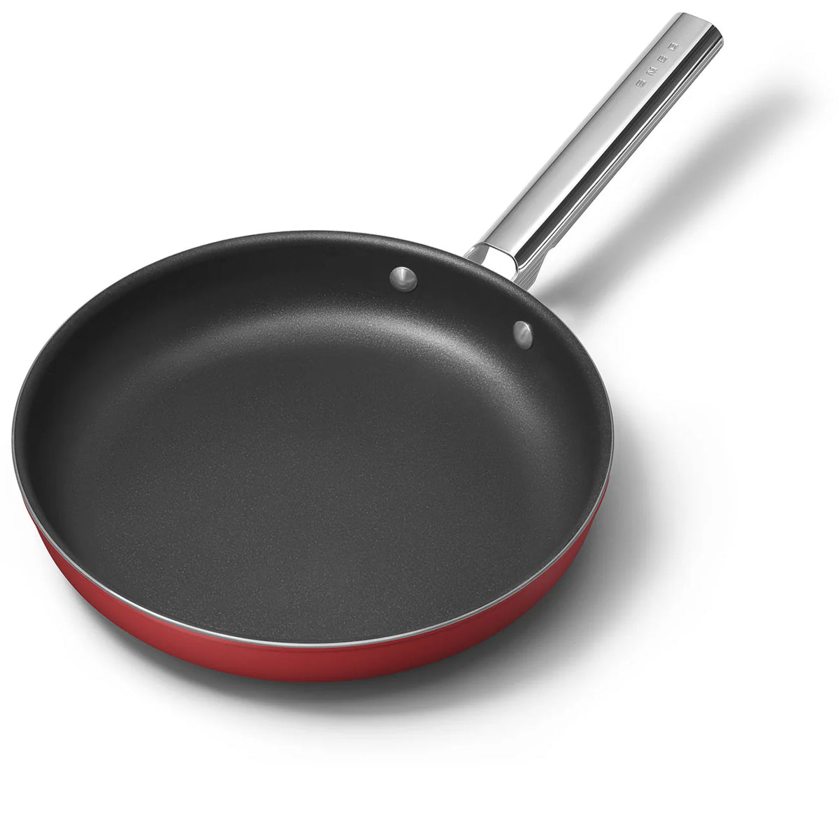 Padella antiaderente rossa 28 cm alluminio forgiato fondo inox induzione – Smeg 50's Style