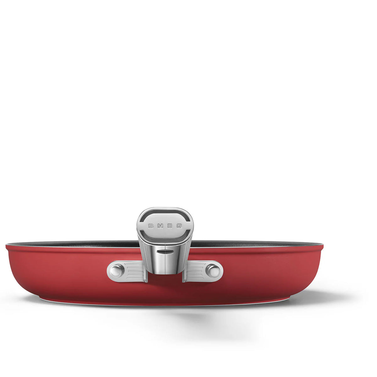Padella antiaderente rossa 28 cm alluminio forgiato fondo inox induzione – Smeg 50's Style