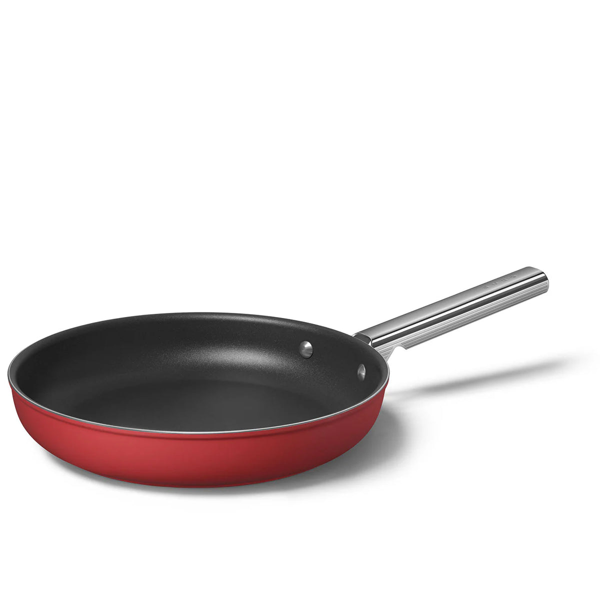 Padella antiaderente rossa 28 cm alluminio forgiato fondo inox induzione – Smeg 50's Style