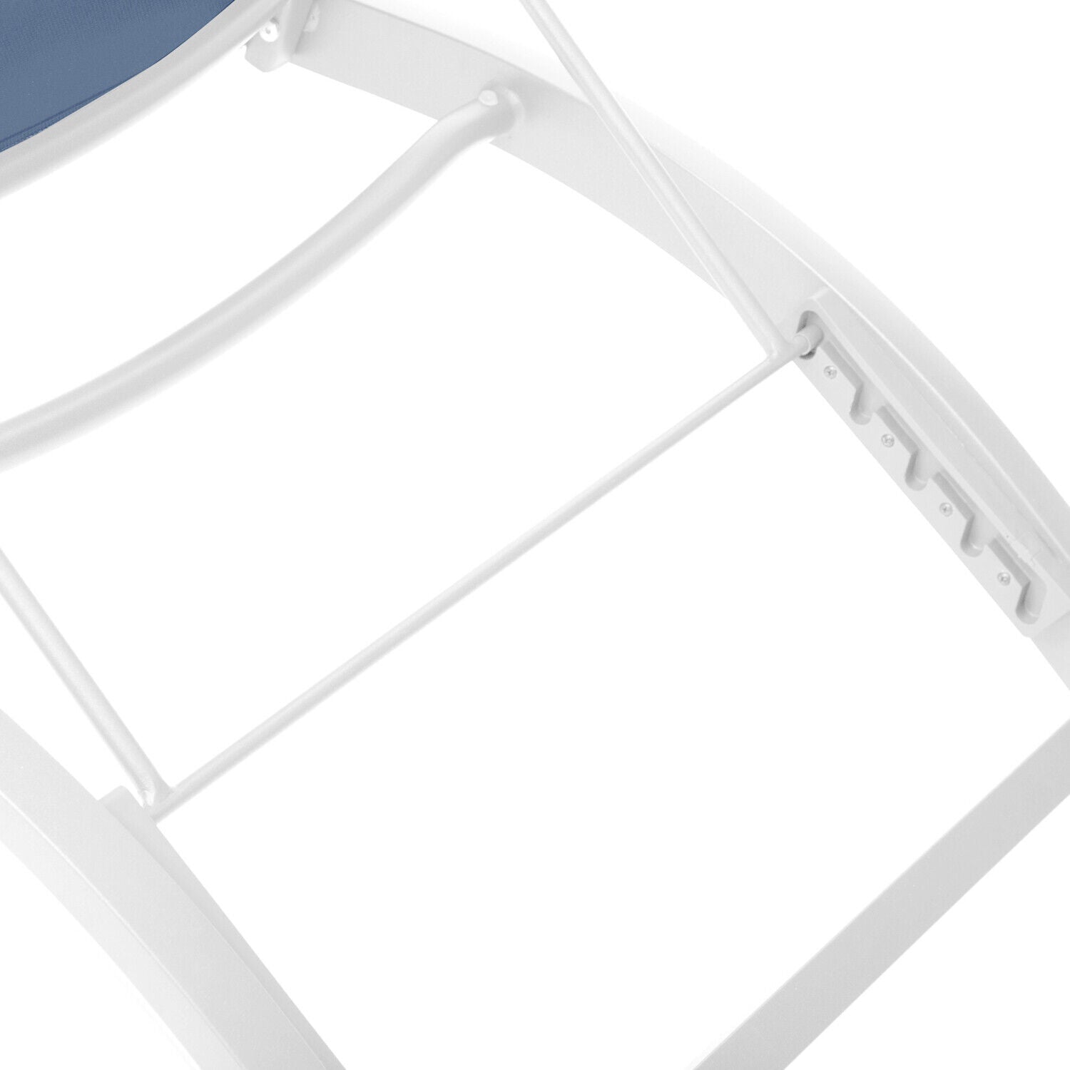 Lettino Milenio Blu e Bianco