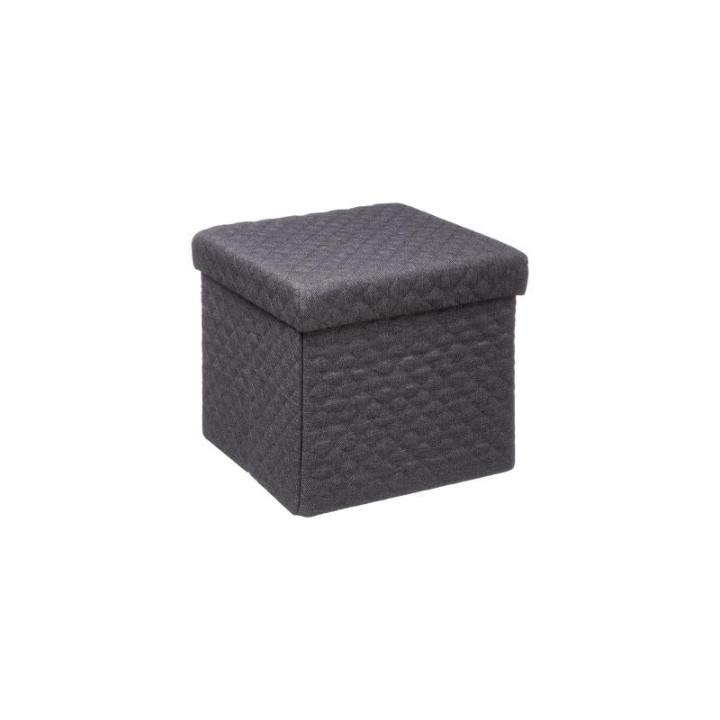 Pouf pieghevole trapuntato