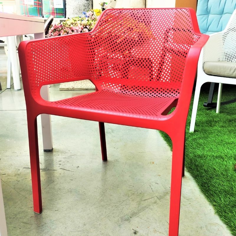 Sedia Net Relax Corallo