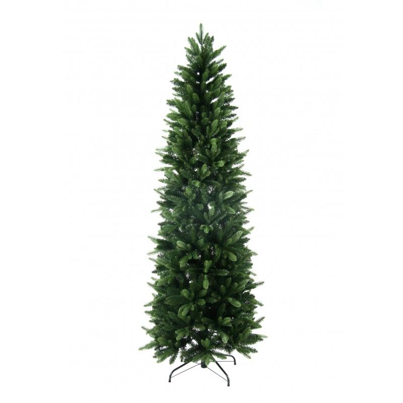Albero natalizio slim verde classico Russel 150 cm