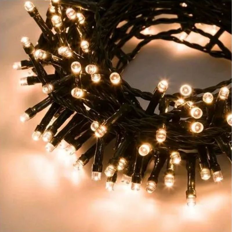 Catena di luci 480 LED Bianco caldo