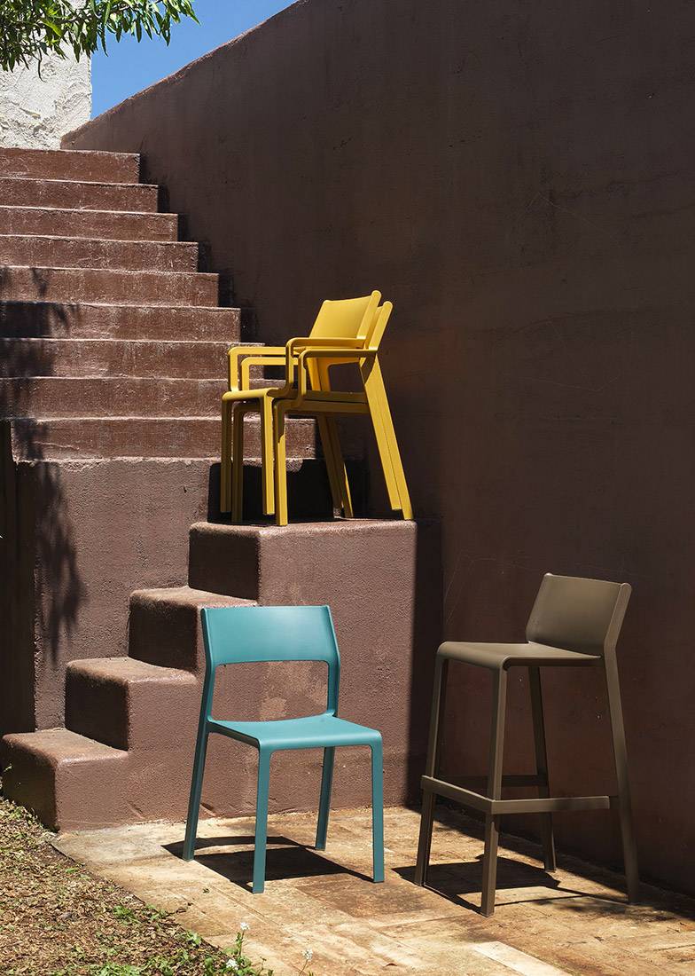 Sedia Trill Senape con Braccioli