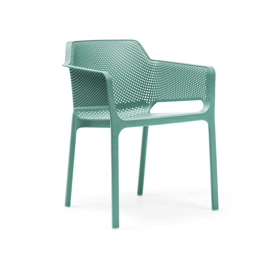 Sedia NET da Giardino in Resina Fiberglass Anti-UV - Salice
