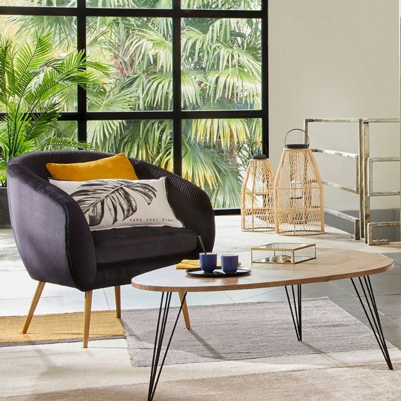 Poltrona Solaro Nera