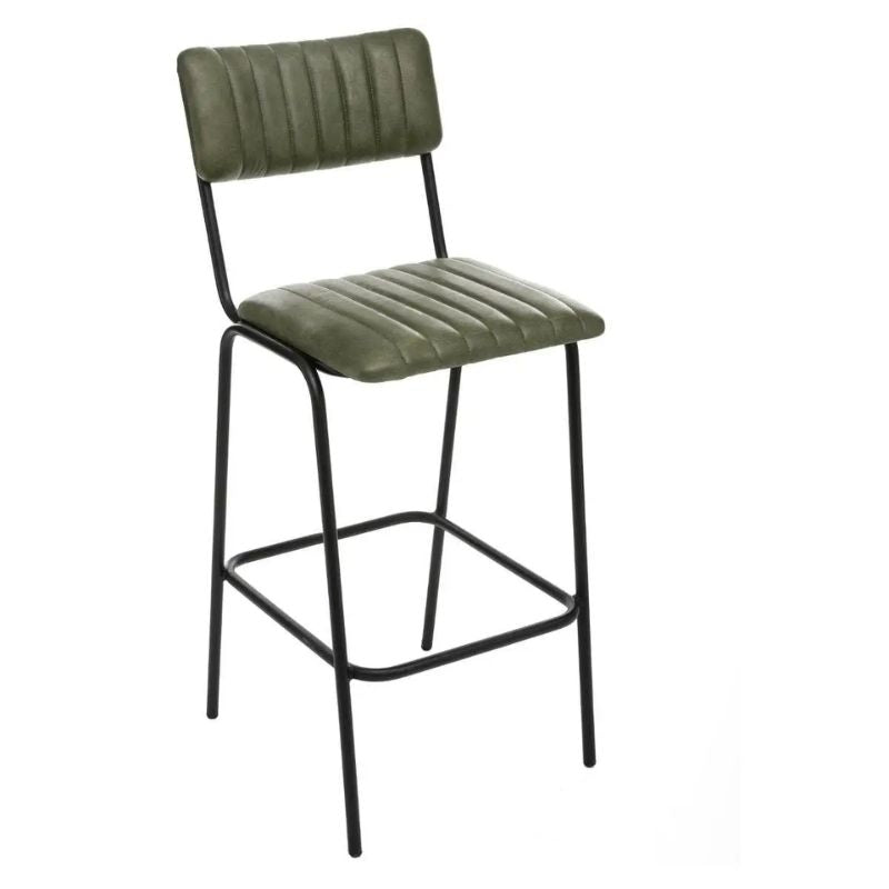 Sgabello Cognac Verde