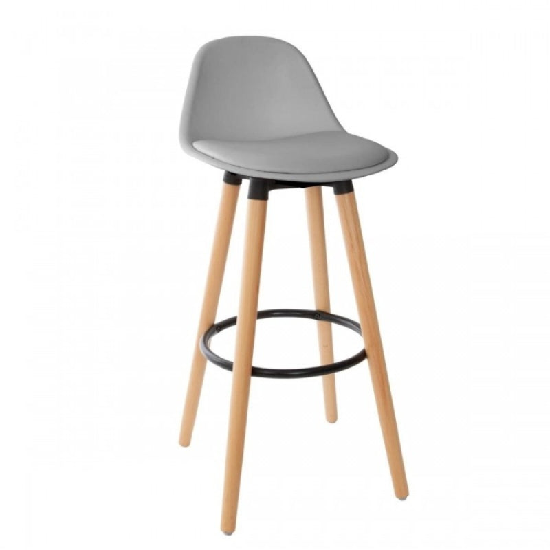 Sgabello Maxon Grigio