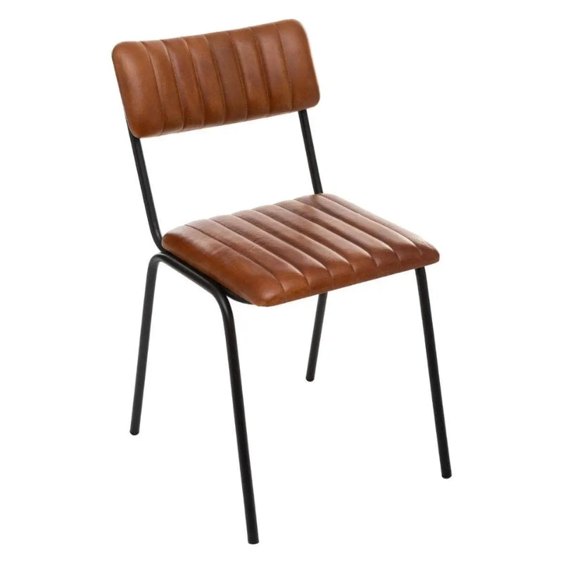 Sedia Cognac Marrone