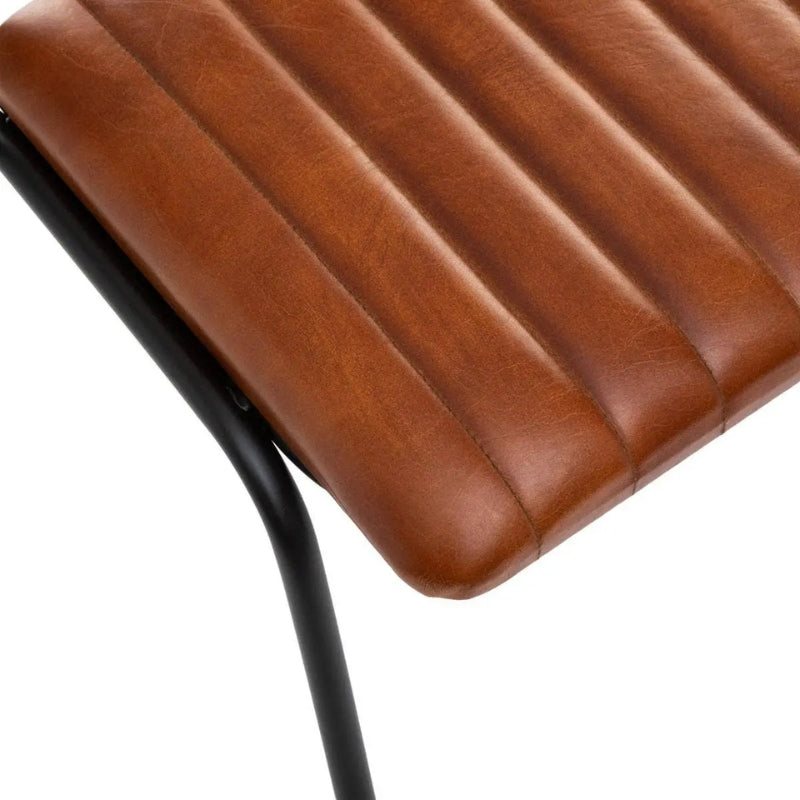 Sedia Cognac Marrone
