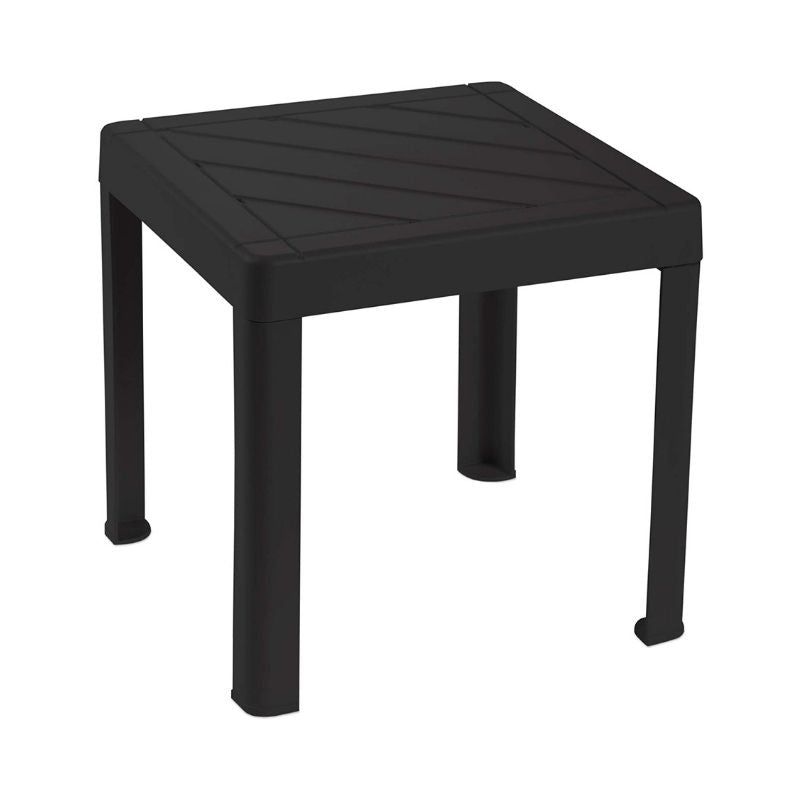 tavolino esterno per arredo giardino Pop colore antracite
