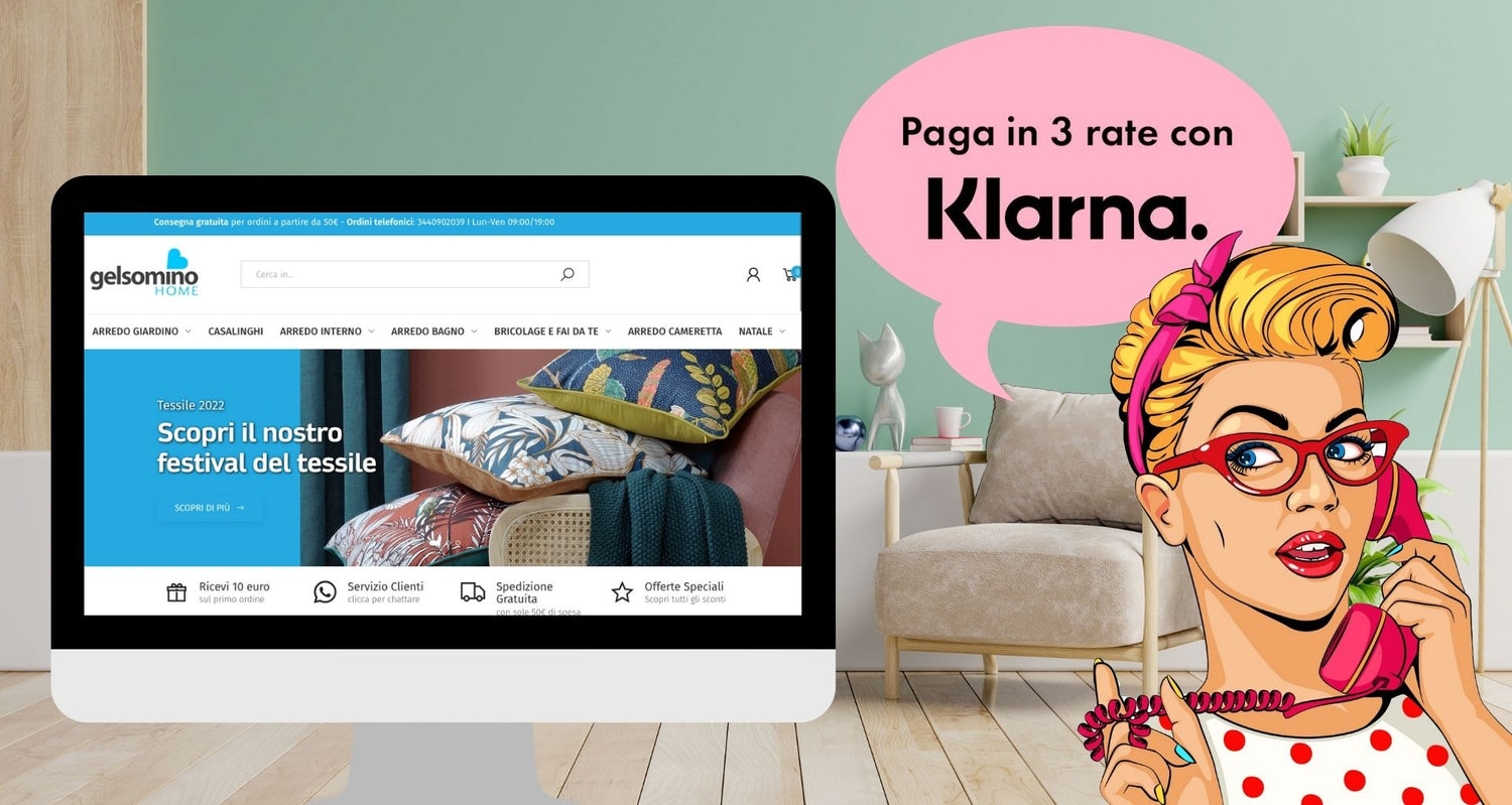 Pagare a rate online: come farlo con Klarna