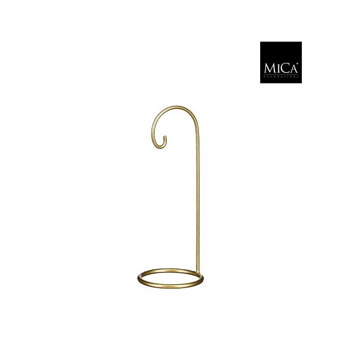 Portasfera natalizio in ferro dorato 32 cm – Mica Decorations