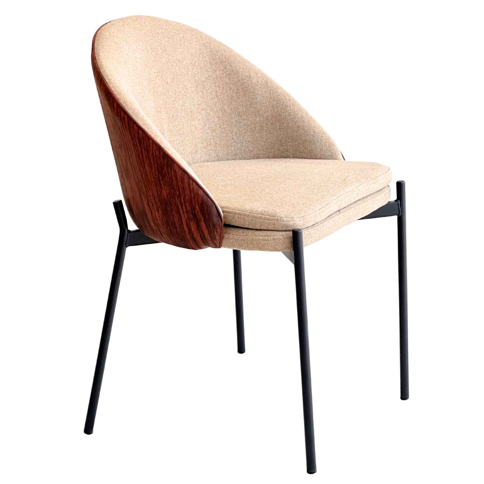Sedia Narvia marrone